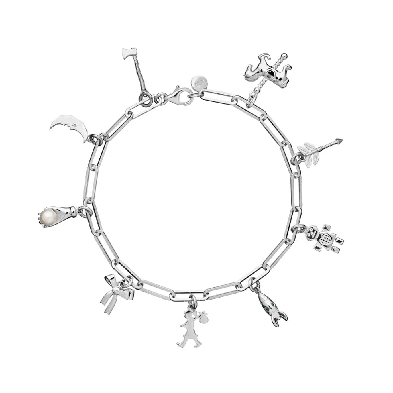 Karen Walker Full Adventure Charm Bracelet - Sterling Silver