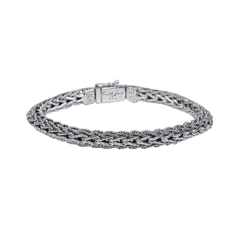 Silver Triangular Bracelet