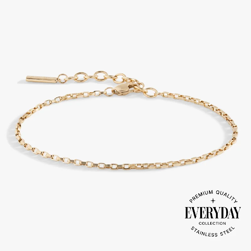 Everyday Box Link Chain Bracelet