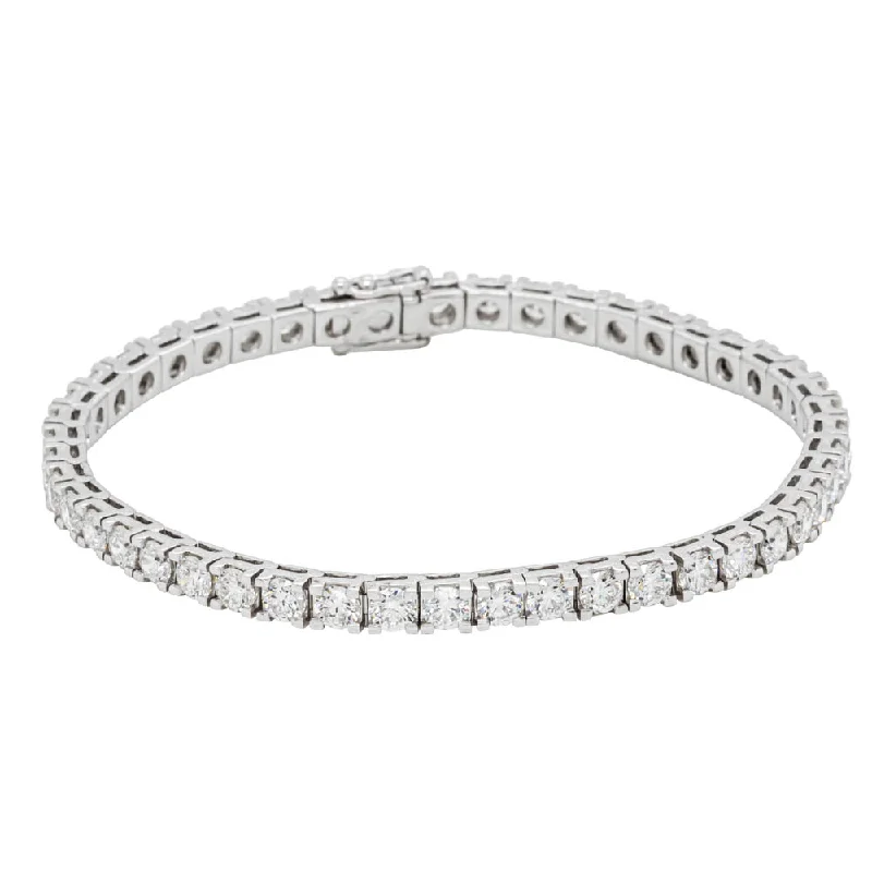 18ct White Gold 8.45ct Diamond Jubilee Bracelet