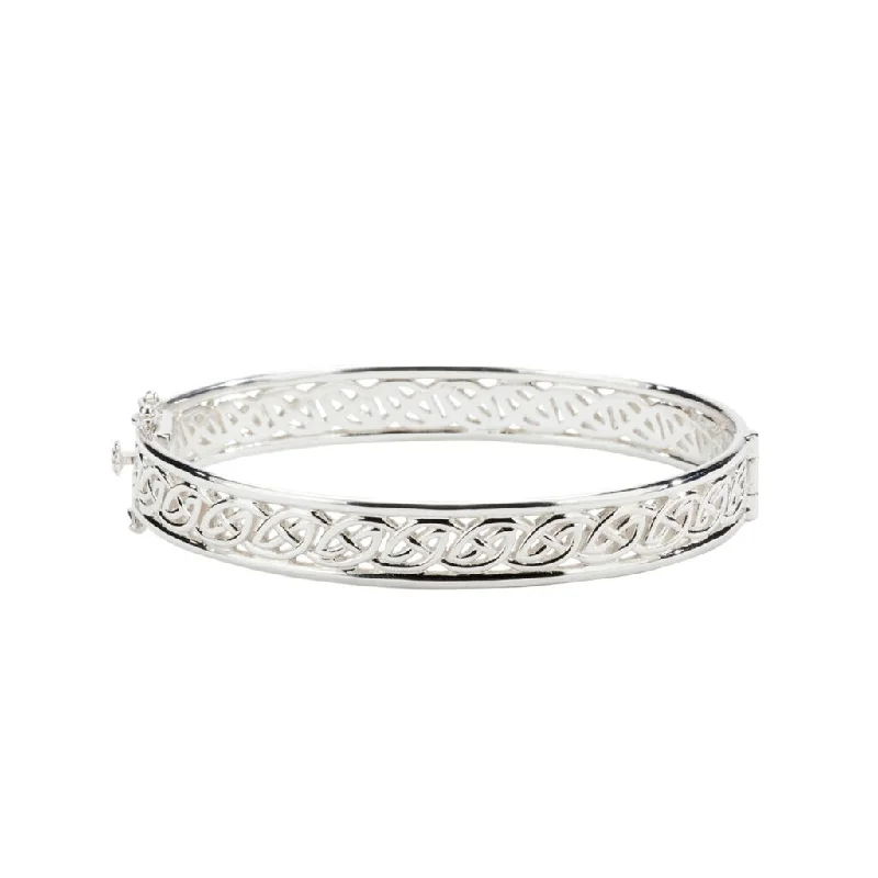 Silver Window to The Soul Bangle