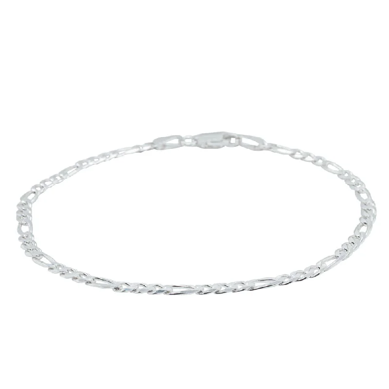 Sterling Silver Figaro Bracelet