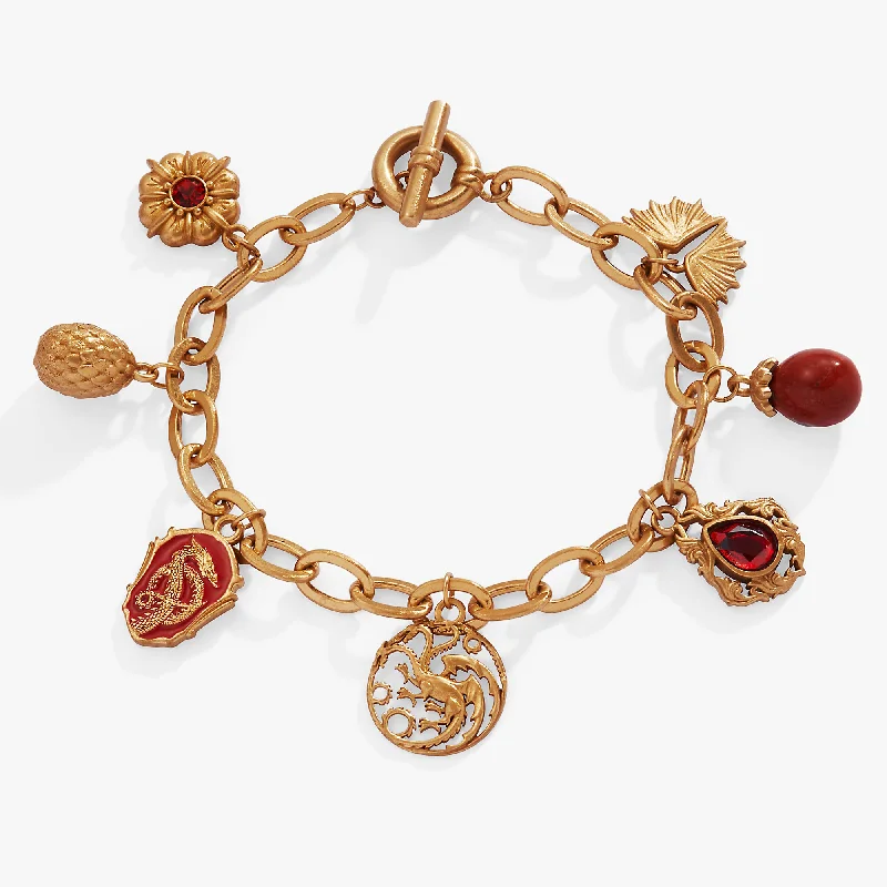 HOUSE OF THE DRAGON™ Toggle Multi-Charm Bracelet