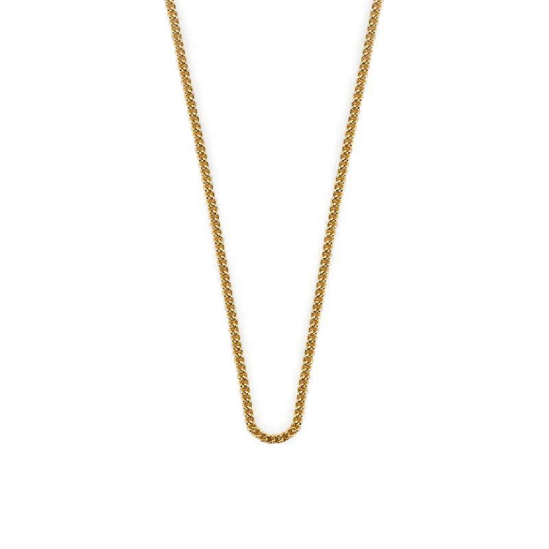 Gold Non Adjustable Chain