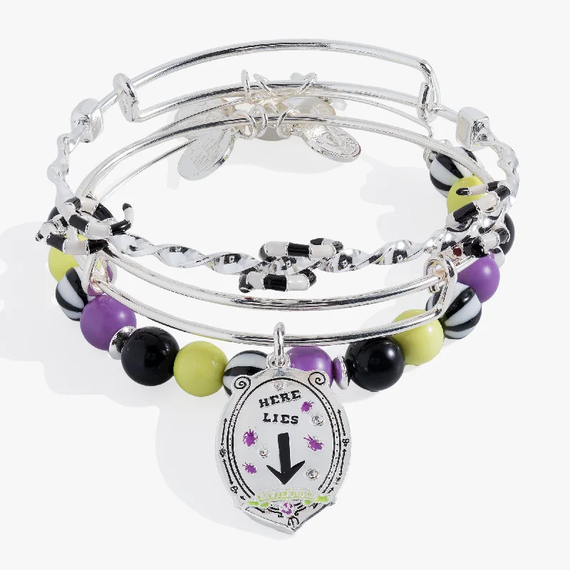 Beetlejuice® Bangle Set of 3