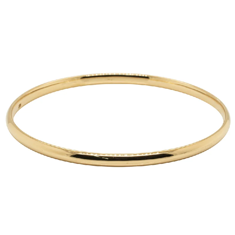 Deja Vu 9ct Yellow Gold Bangle