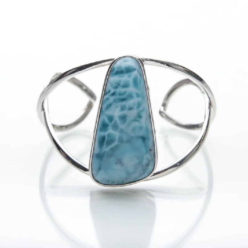 Larimar Cuff Bracelet Mishti