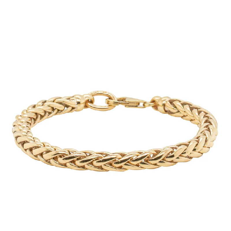 9ct Yellow Gold Foxtail Bracelet