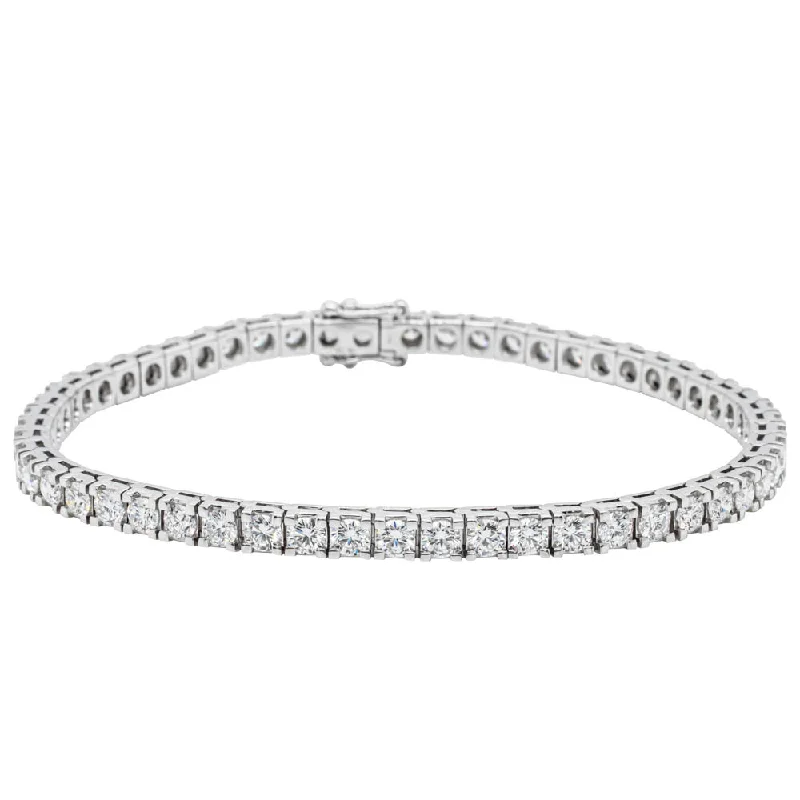 18ct White Gold 5.82ct Diamond Jubilee Bracelet