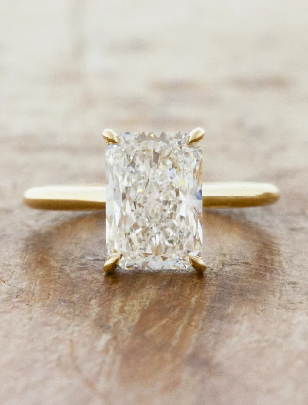 Kendall - 3.04ct Radiant Cut Lab Grown Diamond