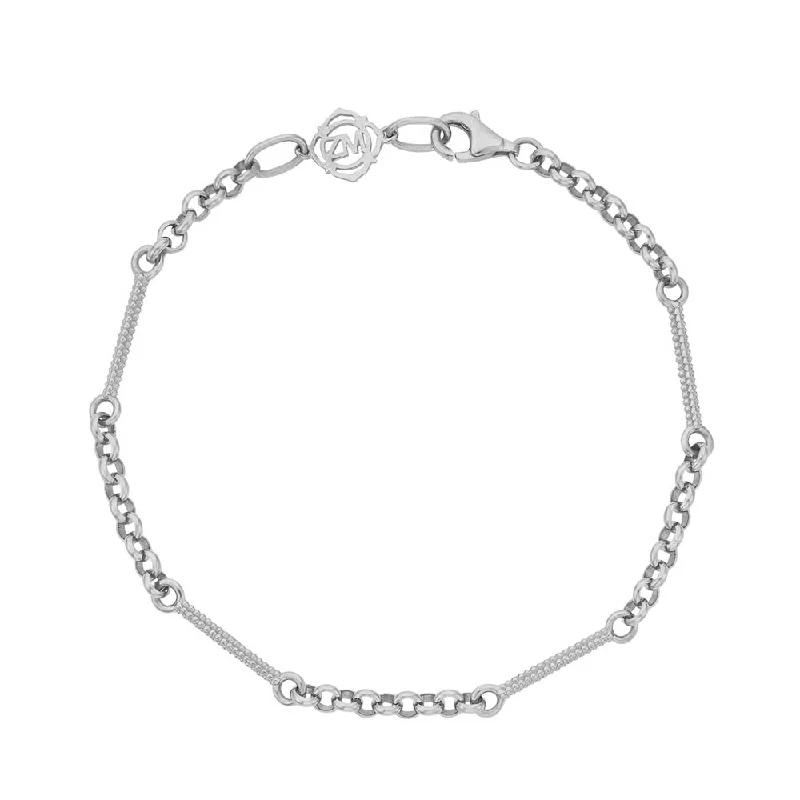 Zoe & Morgan Poppy Bracelet - Sterling Silver