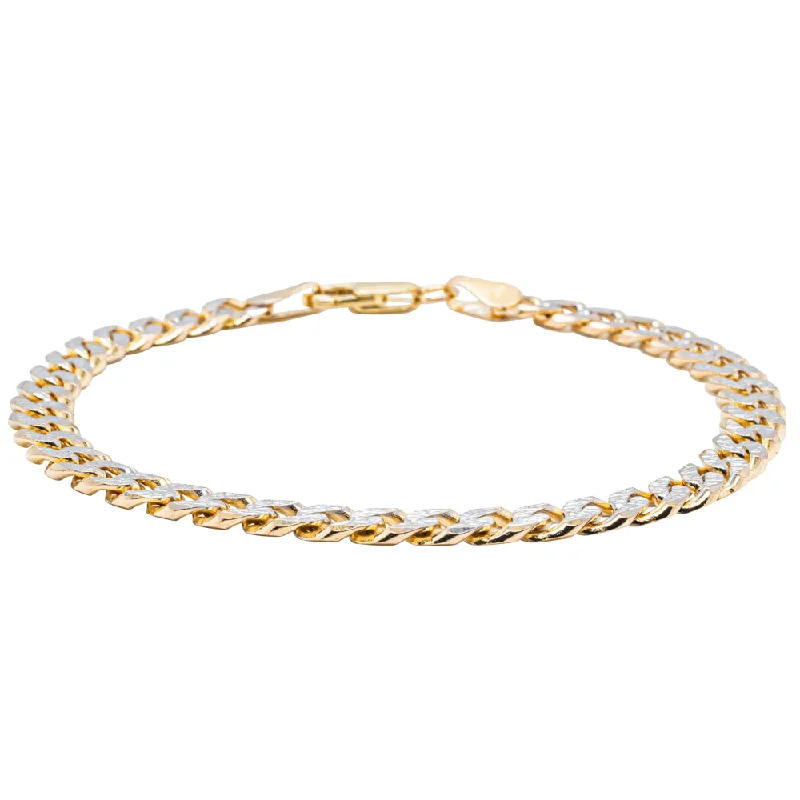 9ct Yellow Gold Curb Link Bracelet